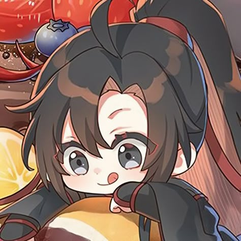 Wei Wuxian Pfp Icon, Wei Wuxian Fanart Icon, Wei Wuxian Chibi Icon, Mdzs Wei Wuxian Icon, Mdzs Chibi Icon, Wind Master Tgcf Pfp, Wei Ying Pfp, Wangxian Matching Pfp, Wei Wuxian Official Art