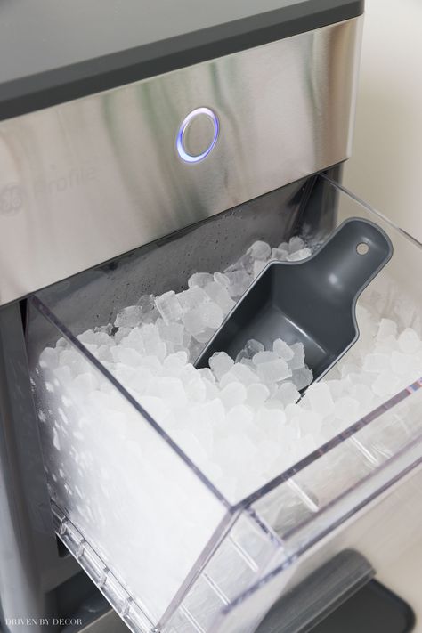 Ice Fridge, Ice Meal Aesthetic, Nugget Ice, Ice Making Machine, Icee Machine, Ice Eater, Amazon Ice Maker, Amazon Counter Top Ice Machine, Ge Opal Ice Maker