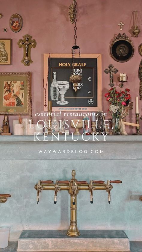 mmerse yourself in the culinary wonders of Louisville, Kentucky, with this comprehensive restaurant guide that covers everything from cozy diners to upscale dining establishments. Explore the blog post for insights into the essential eateries that define Louisville's vibrant food scene. Louisville Kentucky Restaurants, Kentucky Food, Louisville Restaurants, Kentucky Vacation, Antiques Road Trip, Vibrant Food, Kentucky Bourbon Trail, Kentucky Travel, My Old Kentucky Home