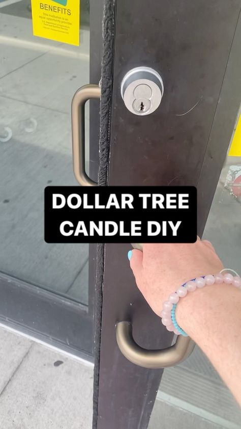 alifeincrafting on Instagram: Let’s make a Dollar Tree candle diy! I melted the wax melts over a double boiler em for them into a Dollar Tree silicone mold. This makes a… Dollar Tree Candle Holder Diy, Dollar Tree Candle Holders, Dollar Tree Candles, Dollar Store Candles, Diy Wax Melts, Dollar Tree Gifts, Candle Diy, Tree Candle, Budget Gift