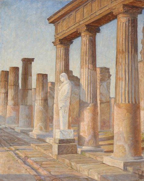 ☀︎ Temple Of Apollo, European Art, Pompeii, The Temple, Wikimedia Commons, Temple, Cool Designs, Quick Saves, Design