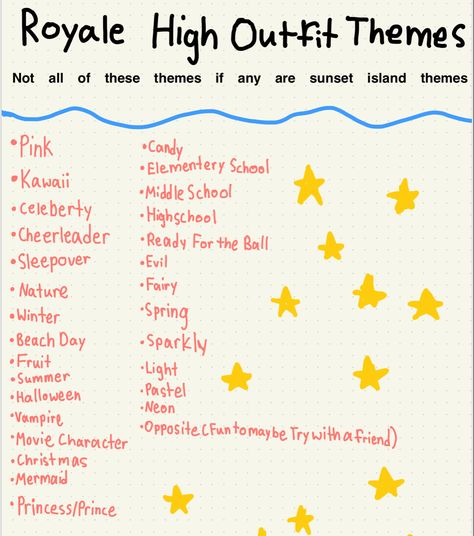 Summer 2023 Royale High Fountain Answers, Royal High Outfit Challenge, Royale High Outfit Challenge, Royal High Sunset Island Themes, Royale High Outfits Sunset Island, Sunset Island Royale High Outfits, Rh Sunset Island Themes, Daring Diva Outfits Royale High Sunset Island, Sunset Island Royale High Themes