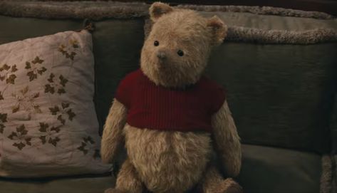 Christopher Robin (2018) Christopher Robin Movie, Robin Movie, Pooh Corner, Pooh Plush, Disney Version, Winnie The Pooh Plush, Cute Winnie The Pooh, Pooh Quotes, Christopher Robin