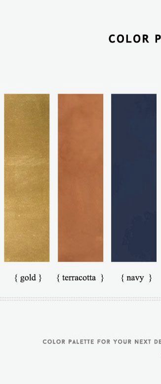 Navy And Gold Color Scheme, Navy Blue Terracotta Bedroom, Navy Blue Grey And Copper Living Room, Navy Blue Color Scheme Bathroom, Navy Blue And Copper Bedroom, Burnt Orange Navy Blue Color Palette, Terracota Navy Color Palette, Navy And Terracotta Living Room, Midnight Blue And Gold Color Palette