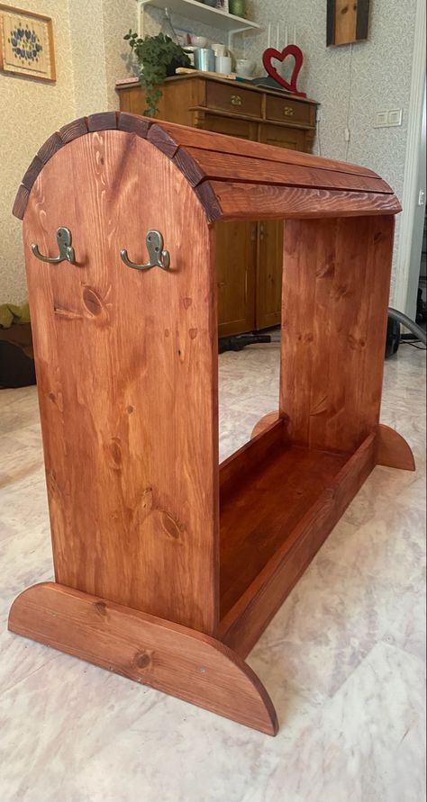 Saddle Rack Ideas, Wood Saddle Rack, Saddle Stand Diy, Tack Storage, Saddle Racks, Saddle Stand, Saddle Rack, Towel Stand, Woodworking Plans Diy