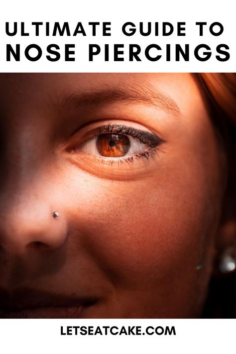 If you are thinking about getting your nose pierced here are some helpful things to consider. From what type of piercing to get to the different kinds of rings as well as how to take care of your new piercing. This guide will help you make the best nose piercing choices. Women With Nose Piercings, What Side Of Nose To Pierce, Nose Piercing On Hooked Nose, Nose Piercing Round Nose, 2 Nose Piercings On One Side Hoop And Stud, How To Take Care Of A Nose Piercing, Nose And Ear Piercings, Nose Ring Placement Chart, How To Pierce Your Nose