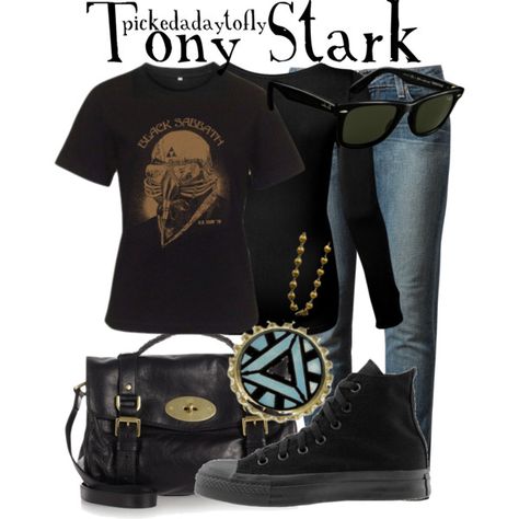 Tony Stark Marvel Inspired Outfits, Marvel Fashion, Avengers Outfits, Everyday Cosplay, Superhero Fashion, Outfit Polyvore, Movie Inspired Outfits, Marvel Clothes, Disney Inspired Fashion