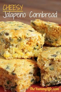 Cheesy Jalapeno Cornbread, Jalapeno Cornbread Recipe, Jalapeño Cornbread, Mexican Cornbread, Low Fat Cheese, Bread Food, Cornbread Recipe, Famous Castles, Corn Bread Recipe