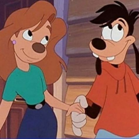 Goofy Couples, Max And Roxanne, Goof Troop, Goofy Disney, Couples Halloween Outfits, Cute Couple Halloween Costumes, Goofy Movie, Cartoons Love, Halloween Inspo