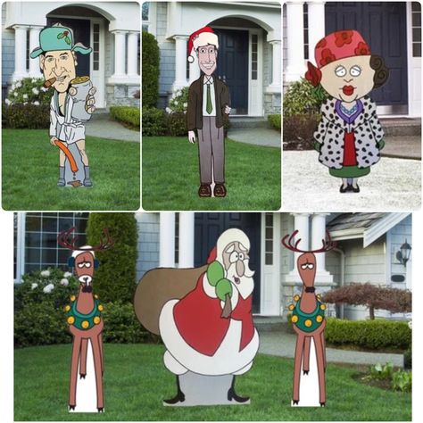 Excited to share this item from my #etsy shop: hand painted National Lampoons Christmas Vacation yard art bundle/ cousin eddy/ clark griswald/ Aunt Bethany/ Christmas yard art National Lampoon Christmas Vacation Outdoor Decorations, Christmas Vacation Yard Decorations, Christmas Vacation Outdoor Decorations, Xmas Yard Decorations Diy, National Lampoon Christmas Vacation Door Decorating Ideas, National Lampoons Christmas Vacation Diy, Christmas Yard Displays, Vacation Cartoon, Aunt Bethany