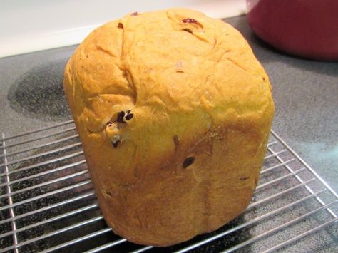 Pumpkin Yeast Bread Machine, Pumpkin Yeast Bread Recipe, Yeast Bread Machine Recipes, Pumpkin Yeast Bread, Pumpkin Nut Bread, Bread Machine Bread, Carrot Cake Bread, Pumpkin Cranberry Bread, Bread Machine Recipe