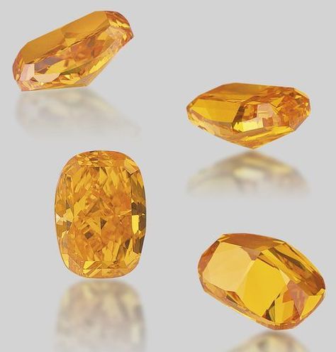 Orange Cushion, Orange Diamond, Ruby Rings, Yellow Diamonds, Gem Diamonds, Emerald Pendant, Fancy Diamonds, Cushion Cut Diamonds, Rocks And Gems