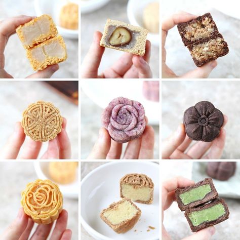 Here are some healthier mooncake recipes (gluten-free, vegan) that are delicious as well as healthy! They are: • Gluten-Free & Vegan, but also healthy! • Made with at least 1 veggie, fruit or nut • Baked • Lower in carbs than the original • Higher in fiber • Takes less than 30 minutes to make • Under 10 ingredients Moon Cake Gluten Free, Gluten Free Mooncake Recipe, Baked Mooncake Recipe, Gluten Free Moon Cakes, Healthy Mooncake, Vegan Moon Cake, Vegan Mooncakes, Vegan Mooncake Recipe, Hispanic Food Authentic