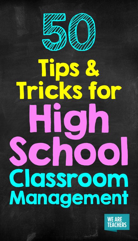 Classroom Management High School, Tips For High School, Teaching Secondary, Substitute Teaching, Secondary Classroom, Whole Brain Teaching, Secondary Teacher, Classroom Management Tips, High School Classroom