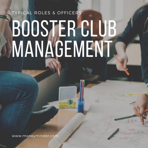 How is a Typical Booster Club Management Team Structured? - MoneyMinder Starting A Booster Club, Wrestling Booster Club Ideas, High School Booster Club Ideas, High School Booster Club Fundraisers, Booster Club Treasurer Forms, Booster Club Ideas Parents, Sports Booster Club Ideas, Football Booster Club Fundraisers, Baseball Booster Club Ideas