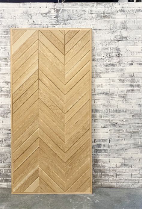 Excited to share this item from my #etsy shop: Custom Chevron White Oak Barn Door Interior Door #oakinteriordoor #arrowbarndoor Oak Barn Door, Kitchen Budget, Restroom Ideas, Barn Door Interior, Chevron Door, Oak Interior Doors, Santa Barbara Style, Wood Barn Door, Interior Sliding Barn Doors