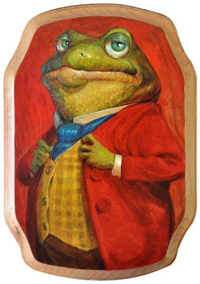 Adam Rex: Toad of Toad Hall Toad Illustration, Hall Illustration, Toad Hall, Mr Toad, Frog Illustration, Frog Pictures, Arte Peculiar, Funny Frogs, Frog Art