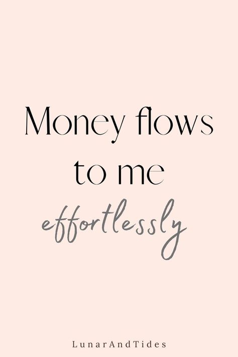 Finance Affirmations, Wealthy Affirmations, Prosperity Consciousness, Money Flows To Me, Assumption Quotes, Second Brain, Money Vision Board, Manifestation Affirmation, Manifest Wealth