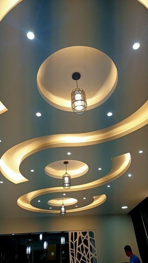 Cool False Ceiling Design, Pop Sealing Design For Hall, Forcelling Designs For Hall, Pop Cilling Designs For Hall, Fallcelling Design Hall, Forcelling Designs For Bedroom, Hall Sealing Designs, Gypsum False Ceiling For Hall, Sealing Design Roof Hall