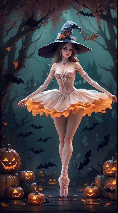 A Witch Costume, Spooky Makeup, Makeup Backgrounds, Jump Wings, Pumpkin Lantern, Fallen Leaves, Halloween 1, Hauntingly Beautiful, Witch Costume