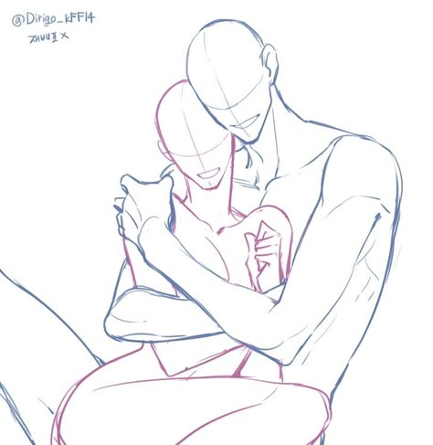 Couple Poses Drawing, Drawing Body Poses, Sketch Poses, Body Sketches, Couple Poses Reference, Drawing Bases, Body Reference Drawing, Body Pose Drawing, Bf Gf