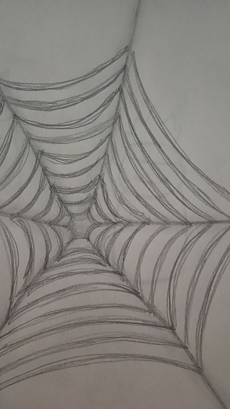 spiderweb sketch, drawing, on paper Spiderweb Hand Drawing, Drawing Spider Webs, Spiderweb Sketch, Spiderweb Drawing Realistic, Spiderweb Drawings, Sketchbook Spider Web, Spider Face, Creepy Drawings, Swag Art