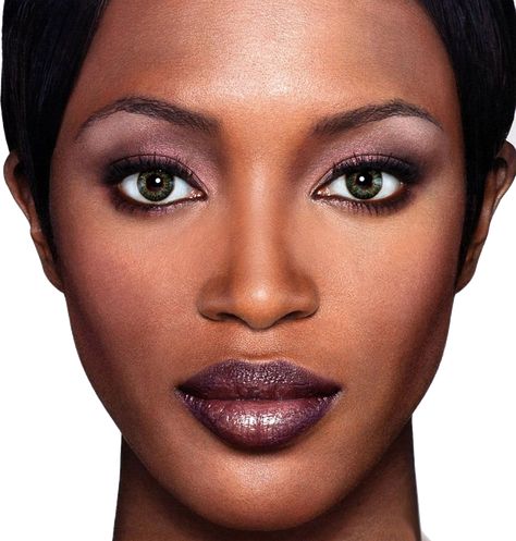 Naomi Campbell Young, Black Supermodels, Perfect Lip Color, Best Lipstick Color, Super Models, Colors For Dark Skin, 90s Supermodels, Queen Latifah, Best Lipsticks