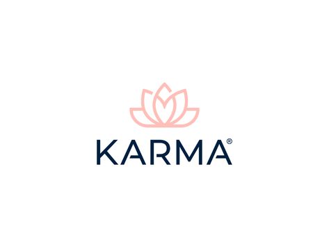 Karma by Omnium on Dribbble Karma Logo, Karma Design, Flower Minimalist, Lotus Logo, Simple Graphic, Graphic Elements, San Rafael, Line Tattoos, San Luis Obispo