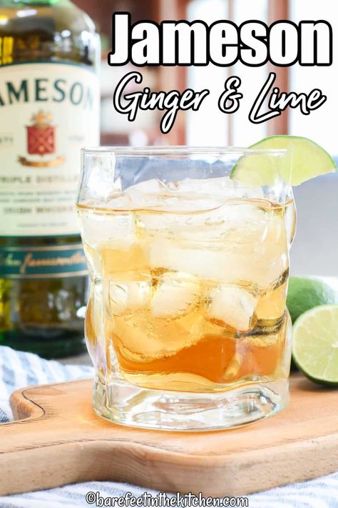 Jameson and Ginger Ale Jameson And Ginger Ale, Jameson Ginger Ale And Lime, Ginger Beer Holiday Cocktail, Jameson Whiskey Drinks, Ginger Drinks, Jameson Irish Redhead Cocktail, Whiskey Ginger Beer Cocktail, Whiskey Ginger Ale Cocktail, Jameson Cocktails