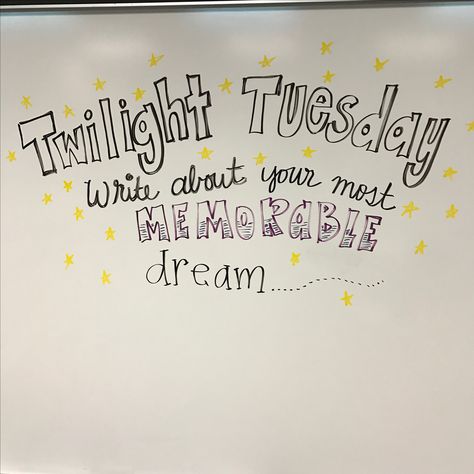 Tuesday Writing Prompts, Whiteboard Journal Prompts, Morning Questions, Days Of The Week Activities, Whiteboard Prompts, Whiteboard Questions, Whiteboard Messages, Morning Journal Prompts, Daily Questions