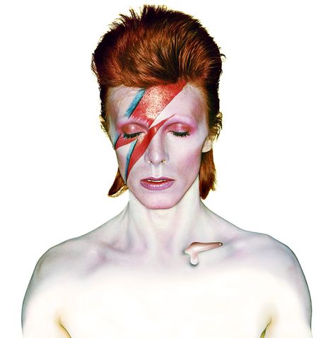 David Bowie, Aladdin Sane, 1973. Courtesy: © Duffy Archive and The David Bowie Archive ™; photograph: Brian Duffy Brian Duffy, David Bowie Pictures, Peter Saville, Ian Curtis, David Bowie Art, Unseen Images, Aladdin Sane, Paolo Roversi, What Is An Artist