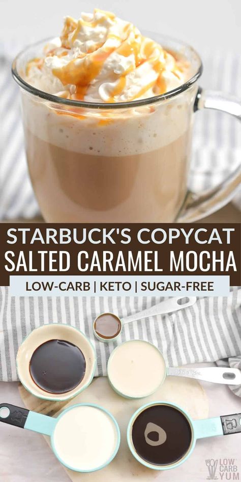 Keto Hot Coffee Recipes At Home, Low Carb Caramel Frappe, Low Carb Espresso Drinks, Low Carb Coffee Recipes, Low Carb Creamer For Coffee, Keto Coffee Drinks At Home, Keto Caramel Frappuccino, Keto Iced Coffee Drinks, Keto Cappuccino Recipe