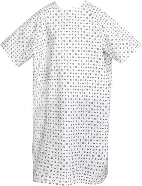 Talvania Hospital Gown Unisex Patient Medical Gowns Back Ties Fits up to XXL Patient Gown, Hospital Gowns, Pregnancy Labor, Hospital Outfit, Hospital Gown, Paris Outfits, White Gowns, Cool Outfits, Premium Quality