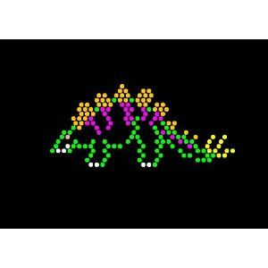 Classic 9x12 Lite Brite Refill: Dinosaurs (RECTANGLE) Lite Brite Patterns, Lite Brite Printables Free, Light Brite Patterns, Lite Brite Designs, Light Brite, Lite Bright, Magic Screen, Guest Room Makeover, James Gurney