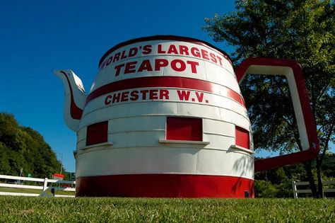 2. Chester Tea Pot West Va, Roadside Attractions, Take Me Home, National Forest, Chester, West Virginia, Worlds Largest, Wonders Of The World, The Ordinary