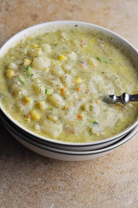 Zucchini And Potato Soup, Zucchini Potato Soup, Large Zucchini Recipes, Soup Bacon, Potato Soup With Bacon, Creamy Food, Bacon Soup Recipes, Zucchini Soup Recipes, Zucchini Casserole Recipes