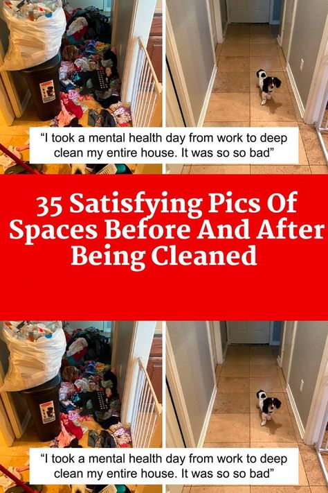 Satisfying Pics, Signs From The Universe, Cleaning Motivation, Mental Health Day, Home Hacks, Funny Facts, Deep Cleaning, Clean House, Declutter