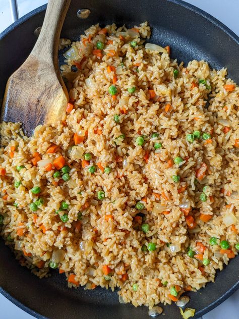 Fried Rice with Miso and Brown Butter - Unapologetic Eats Butter Fried Rice, Vegetarian Rice, Vegetable Fried Rice Recipe, Seasoned Rice Recipes, Making Fried Rice, Miso Paste, Rice Recipes For Dinner, Vegetable Fried Rice, Rice Dish