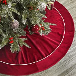 Rustic Vintage Christmas, White Christmas Tree Skirt, Christmas Diy Kit, Vintage Christmas Tree Decorations, Plaid Christmas Tree Skirt, Xmas Tree Skirts, Buffalo Plaid Christmas Tree, Red White Christmas, Large Christmas Tree