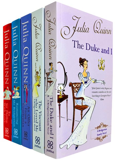 Offer From A Gentleman, The Duke And I, Bridgerton Family, Family Series, Family Book, Julia Quinn, Books Collection, Family Books, Amazon Book Store