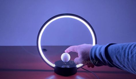 Circlo Magnetic Levitating Switch Lamp A Desk, Desk Lamp, Magnets, Gadgets, Desk, My Saves, Led, Electronic Products