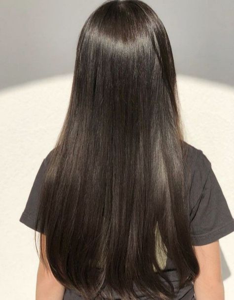 Straight Hair Aesthetic, Dark Brown Long Hair, Blond Beige, Asian Long Hair, Brown Straight Hair, Gorgeous Hair Color, Haircuts For Medium Hair, Summer Hair Color, Very Long Hair