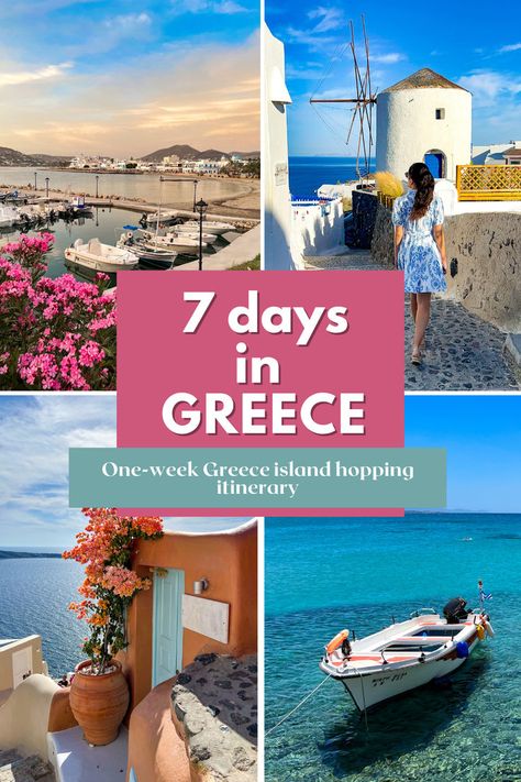 Greece is a dream destination known for its stunning islands, crystal-clear waters, and rich history. To help you make the most of your visit, we’ve created a 7-day itinerary for island hopping in Greece. Our itinerary includes: a detailed 7-day Greece island hopping plan with the best islands to visit · How to spend one week exploring the Greek islands · Must-see places on each island · Where to stay on your island hopping trip · Tips for traveling between islands
#7DaysInGreece #GreekIslands Greece Island Hopping, Stonehenge History, Best Islands To Visit, Greek Island Hopping, Best Greek Islands, Islands To Visit, Greece Itinerary, Zakynthos Greece, Budget Friendly Travel