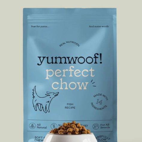 Dog Treat Packaging, Dog Food Delivery, Pet Food Packaging, Pet Branding, Dog Food Brands, Natural Dog Food, Food Branding, Raw Dog Food Recipes, Branding Design Packaging