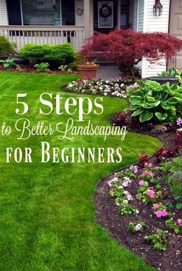 Landscaping Ideas for Beginners - Learn how to landscape your yard with these easy landscaping tips for beginners! Your has never looked as good as it will after these landscaping ideas! Landscaping For Beginners, Ideas Para Decorar Jardines, Boulders Landscaping, How To Landscape, Beginners Landscaping, Small Front Yard Landscaping, Easy Landscaping, Landscape Designs, Have Inspiration