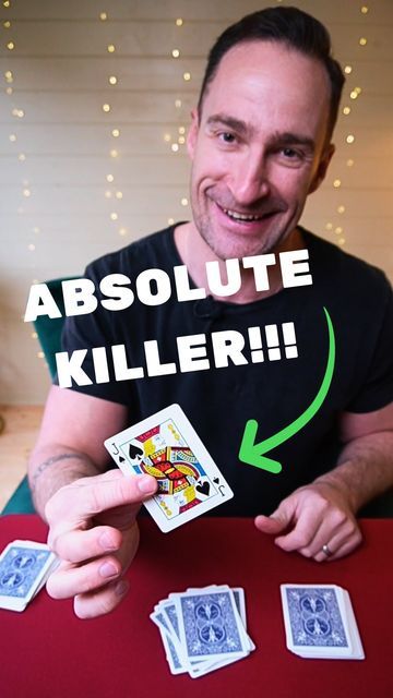 Matt McGurk - Illusionist on Instagram: "LEARN one of the BEST CARD TRICKS EVER! Try this now and IMPRESS EVERYONE. Works every time baby! Want to learn more amazing top secret tricks that are too awesome to share on Instagram? Join the world’s best selling magic course. Link in bio! @mattmcgurkmagic #magic #magictrick #cardtrick #cardmagic #tutorial" Easy Card Tricks Step By Step, How To Do Card Tricks, Card Tricks Step By Step, Card Tricks Videos, Magic Tricks With Cards, Cards Magic Tricks, Easy Magic Card Tricks, How To Do Magic Tricks With Cards, Magic Tricks Tutorial With Cards