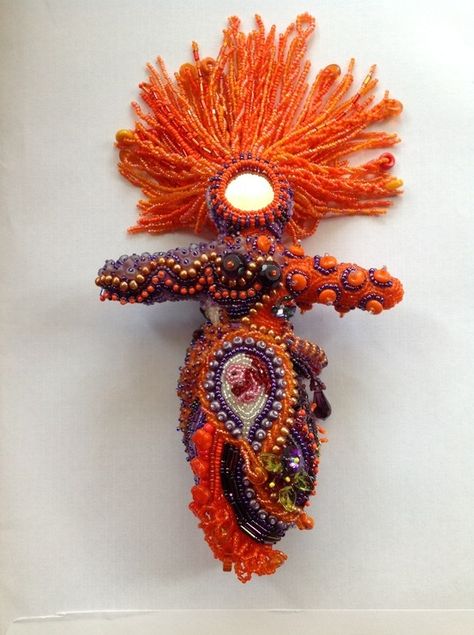 beaded+goddess+doll | Beaded doll by Yvonne Kuriata | Spirit & Goddess Dolls Spirit Goddess, Goddess Doll, Beaded Dolls, Witch Dolls, Tovad Ull, Spirit Art Dolls, Assemblage Art Dolls, Spirit Doll, Textile Art Dolls