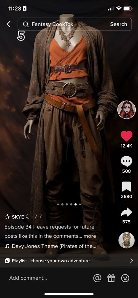 Orange and brown pirate outfit Medieval Pirate Outfit, Pirate Outfit Men, Pirate Aesthetic Male, Thief Clothing, Fantasy Peasant, Peasant Outfit, Diy Costumes Men, Funky Fits, Pirate Costume Diy