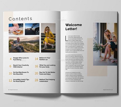 Magazine Template #AD #Magazine, #Paid, #Template Table Of Contents Magazine Layout, From The Editor Page Design, Table Of Content Magazine Layout, Editor Page Magazine, College Magazine Ideas, Content Page Magazine, Magazine Table Of Contents Design, Magazine Contents Page Design, Birthday Magazine Ideas