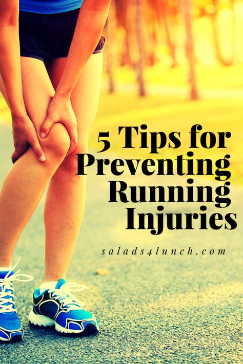 5 Tips for preventing running injuries #runningadvice #runningtips #injuryprevention Running Knee Pain, Runners Knee Pain, Jogging Tips, Running Injury Prevention, Inner Knee Pain, My Knee Hurts, Sore Knees, Runners Knee, Knee Stretches